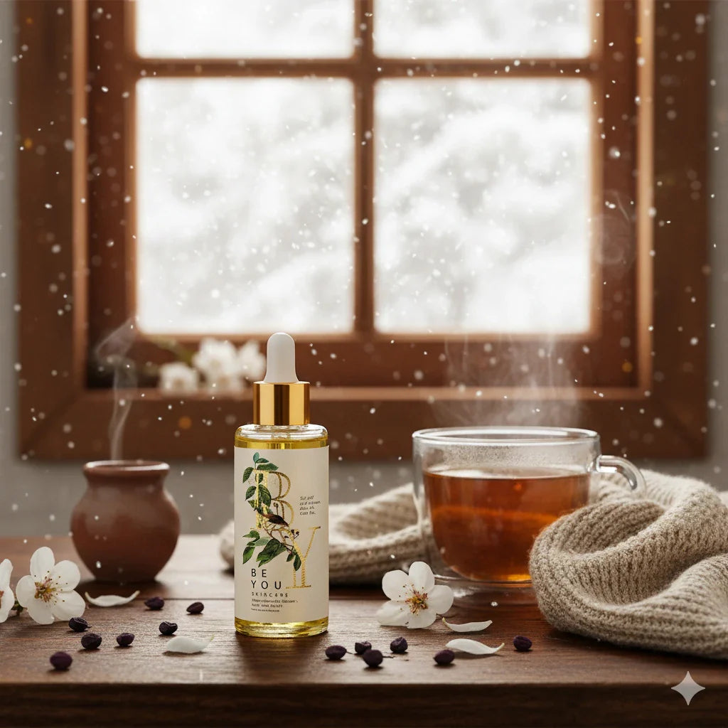 Nicht nur für den Winter: Warum unser Be You Skincare-Öl die ultimative 365-Tage-Pflege ist